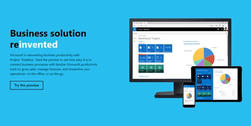 Project Madeira Announcement for Dynamics NAV