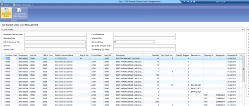 Extending NAV to Better Manage Schedule Orders