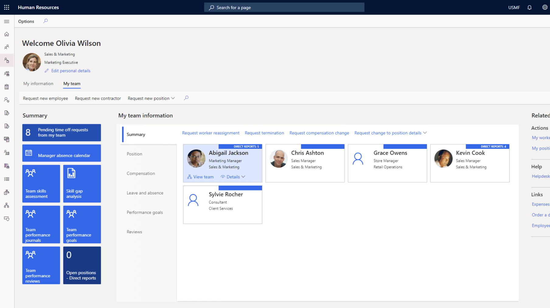 Dynamics 365 Human Resources