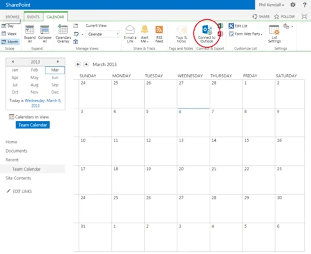 SharePoint 2013 Outlook Calendar Integration | Dynamics Consultants